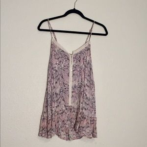 Kimchi Blue Patterned Tank Blouse