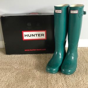 Hunter rain boots