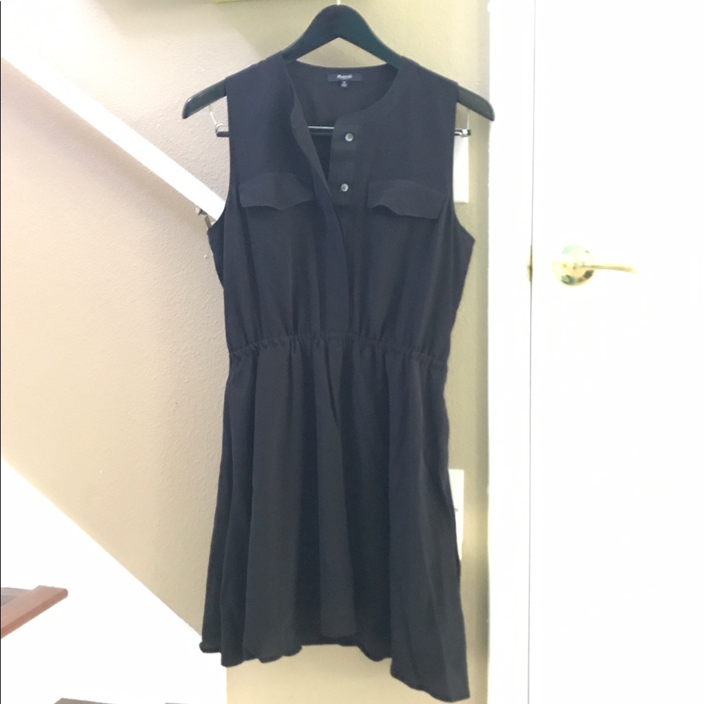Silk Madewell Black dress