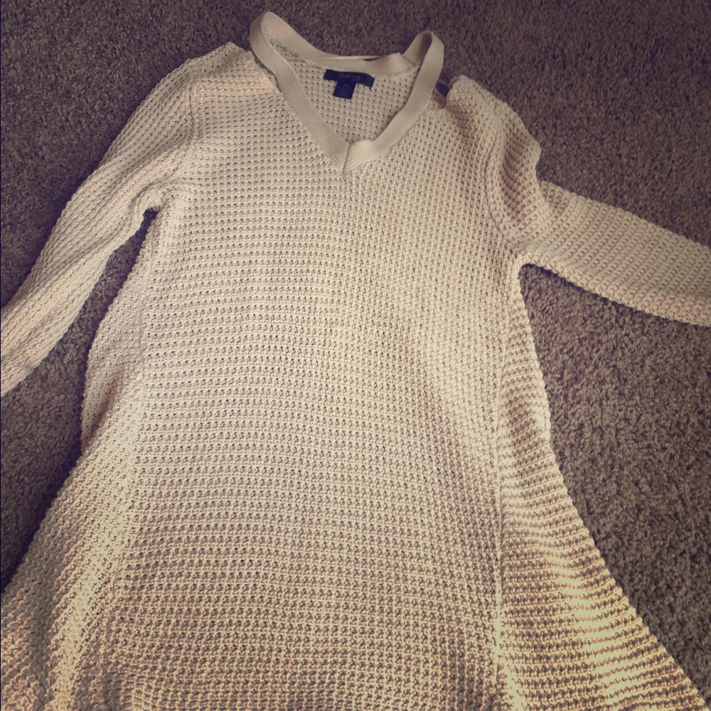 Long, petite sweater/sweater dress