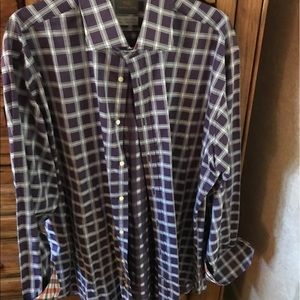 Thomas Dean button down shirt very sharp size XXL