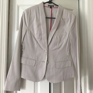 Express Seersucker Blazer
