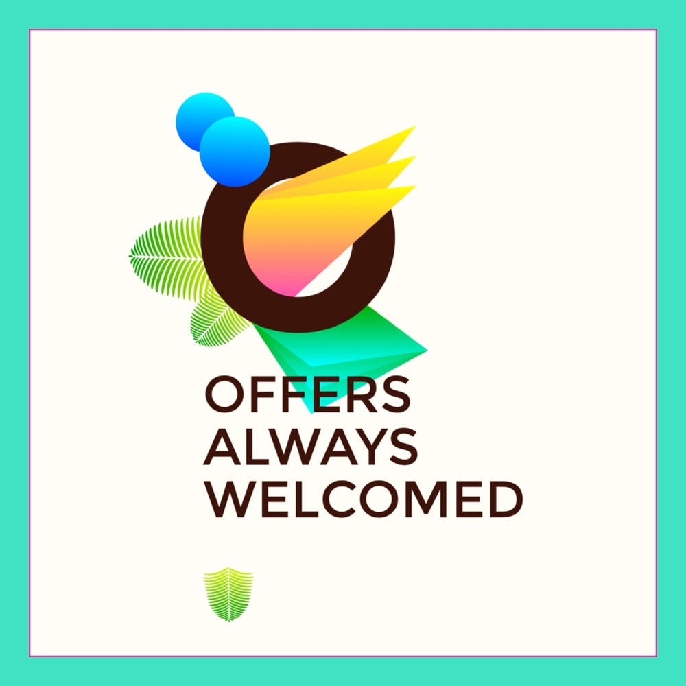 Reasonable Offers Always Welcomed Here