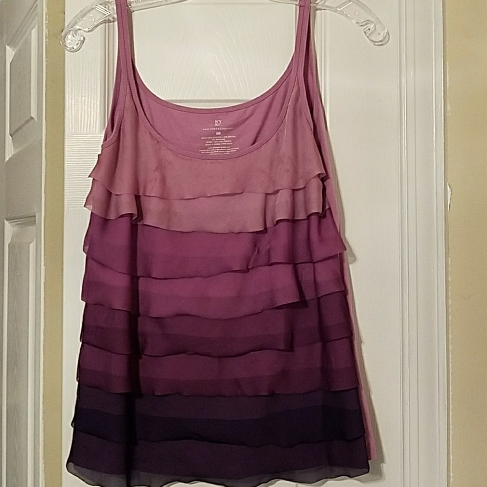 Cascading Ruffled Top