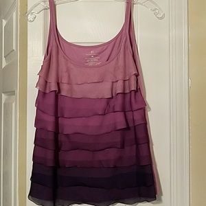 Cascading Ruffled Top