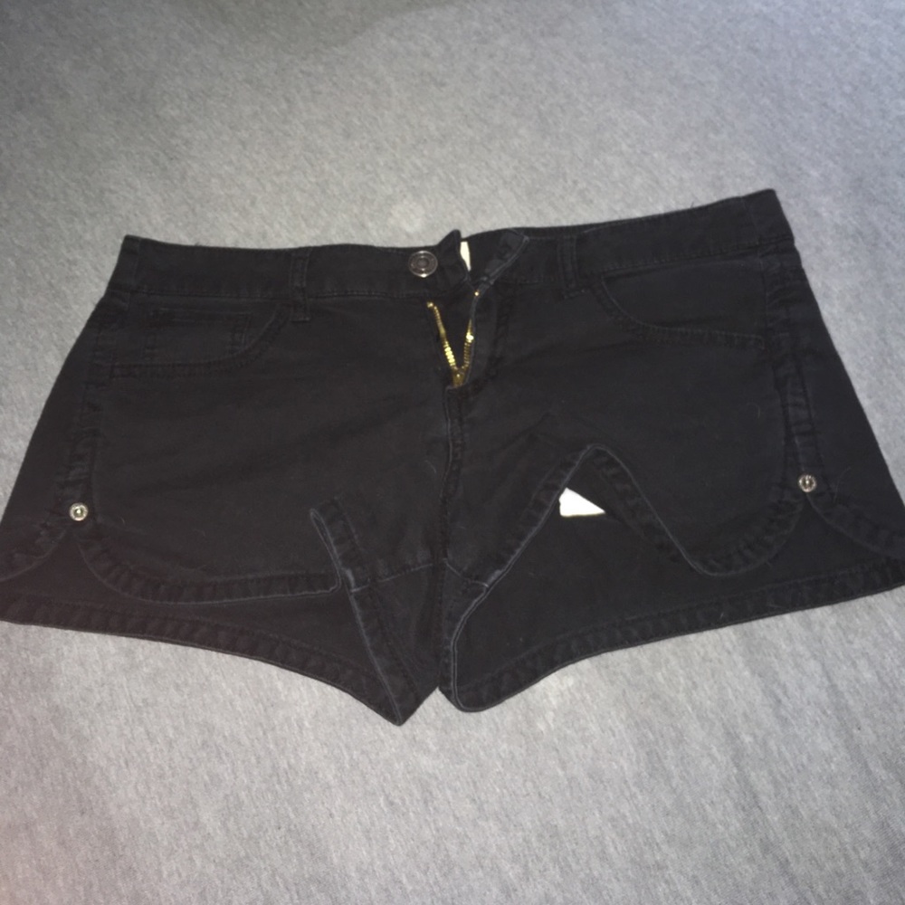 SIZE 9 black shorts