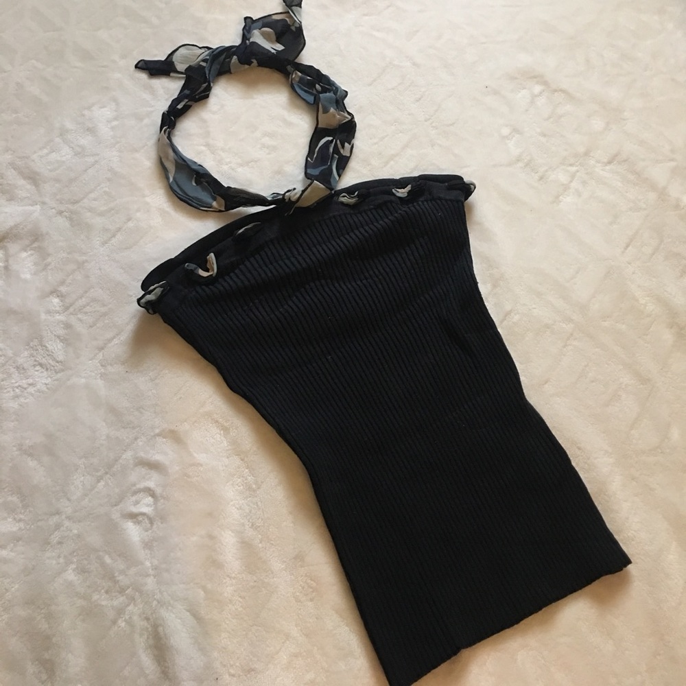 Ribbed Stretchy Tube Top