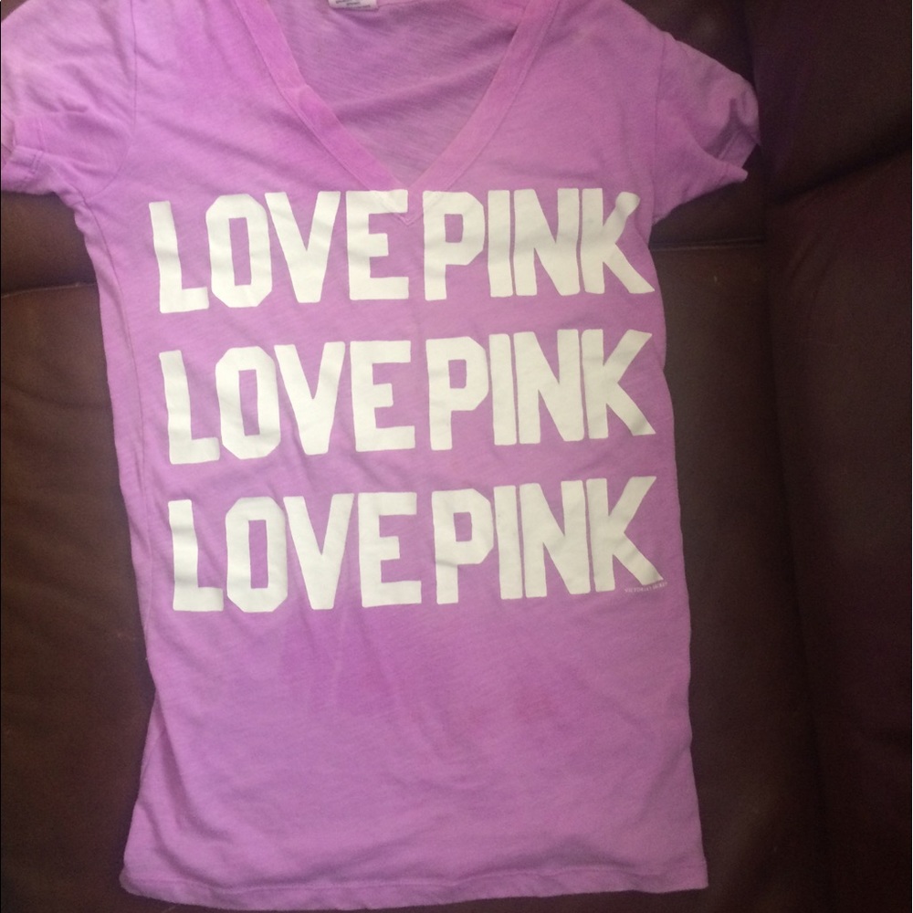 Victoria Secret Love Pink T Shirt