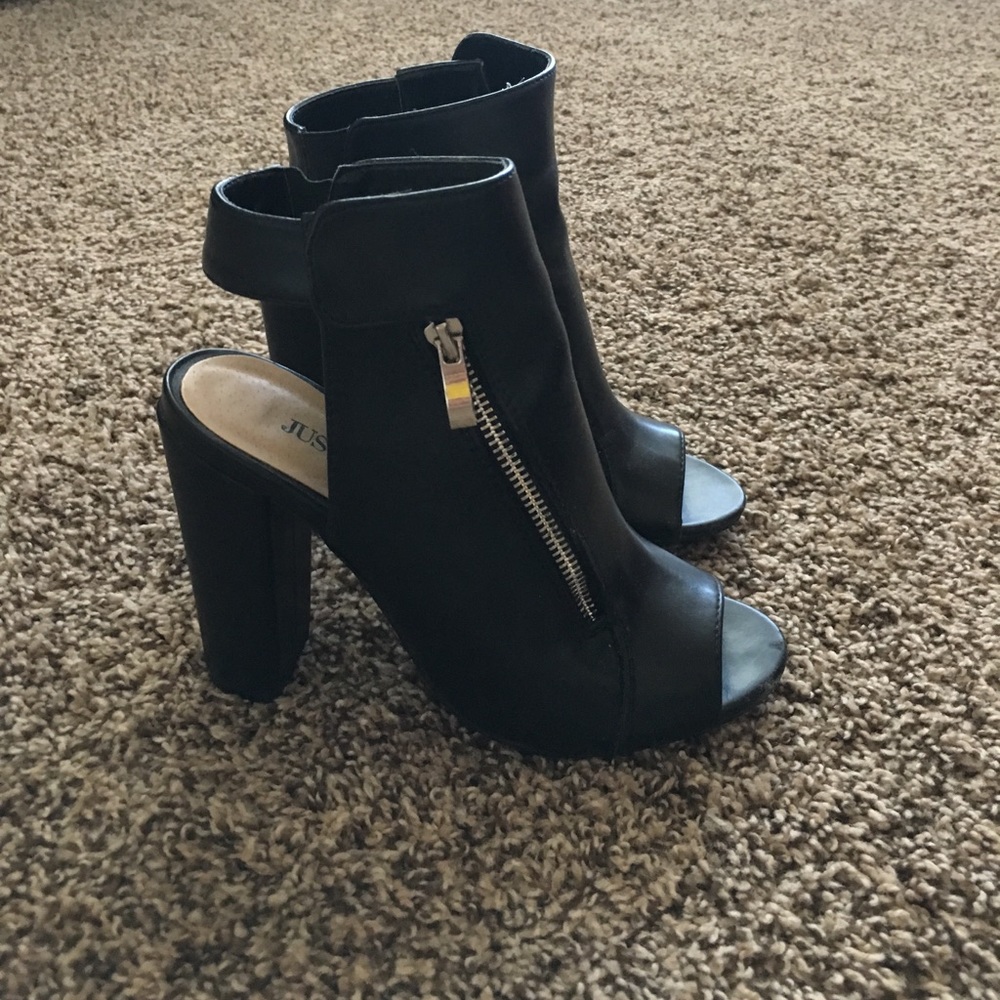 Black heels