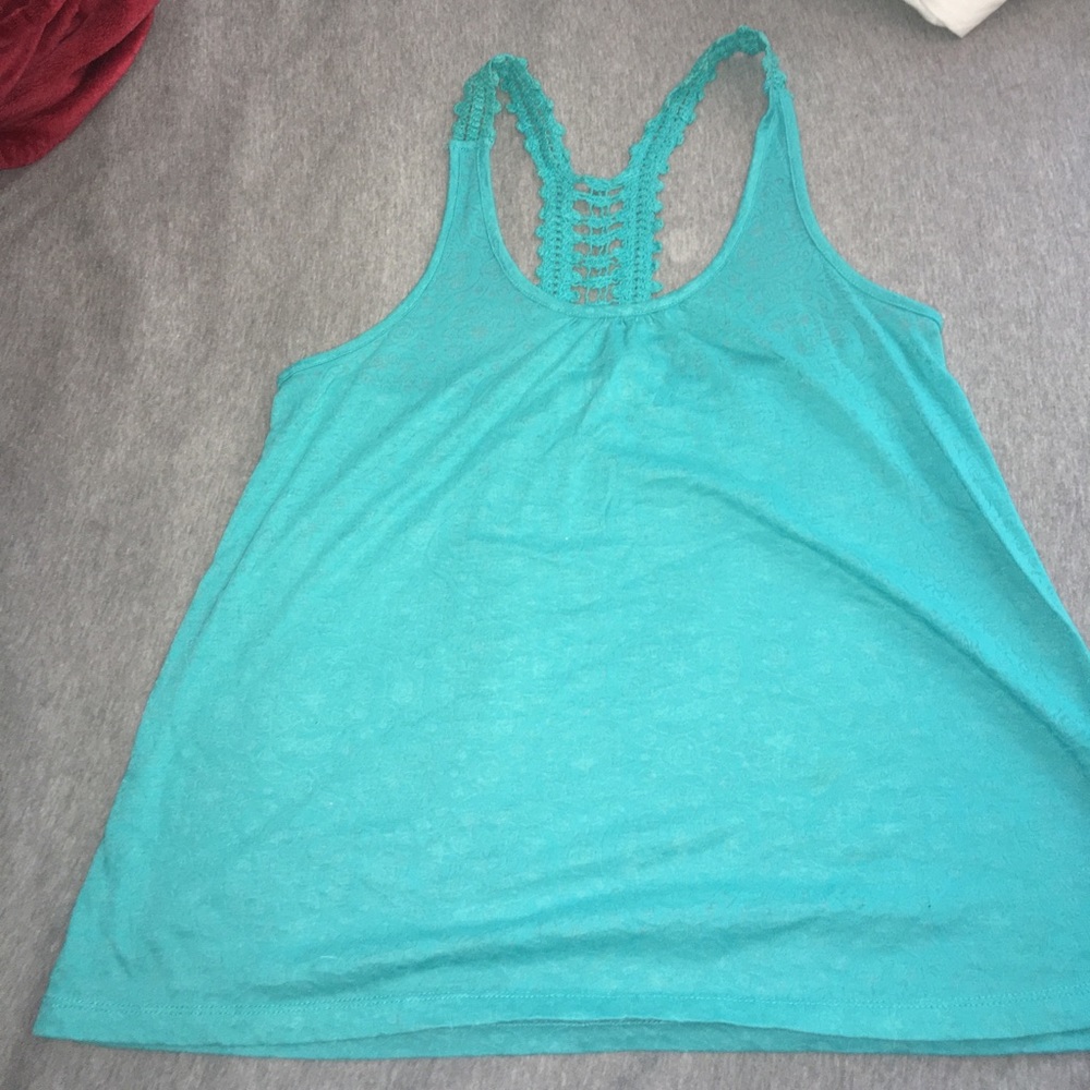 SIZE L blue tank top