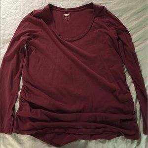 Maternity long sleeved shirt