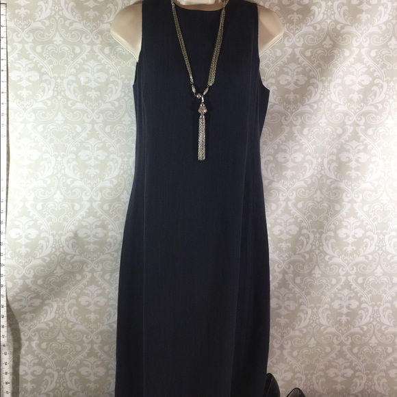 Armani Collezioni Dresses & Skirts - ☑️Armani Collezioni Blue Sheath Dress size 6🌼