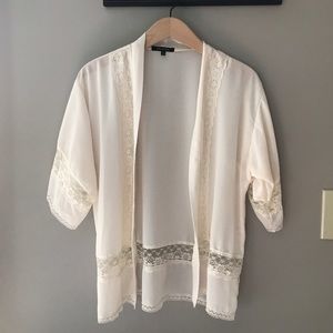 S Max and Riley Lace Kimono Top