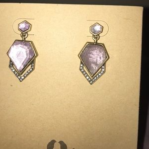 Geovista drop earrings