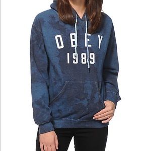 navy blue hoodie