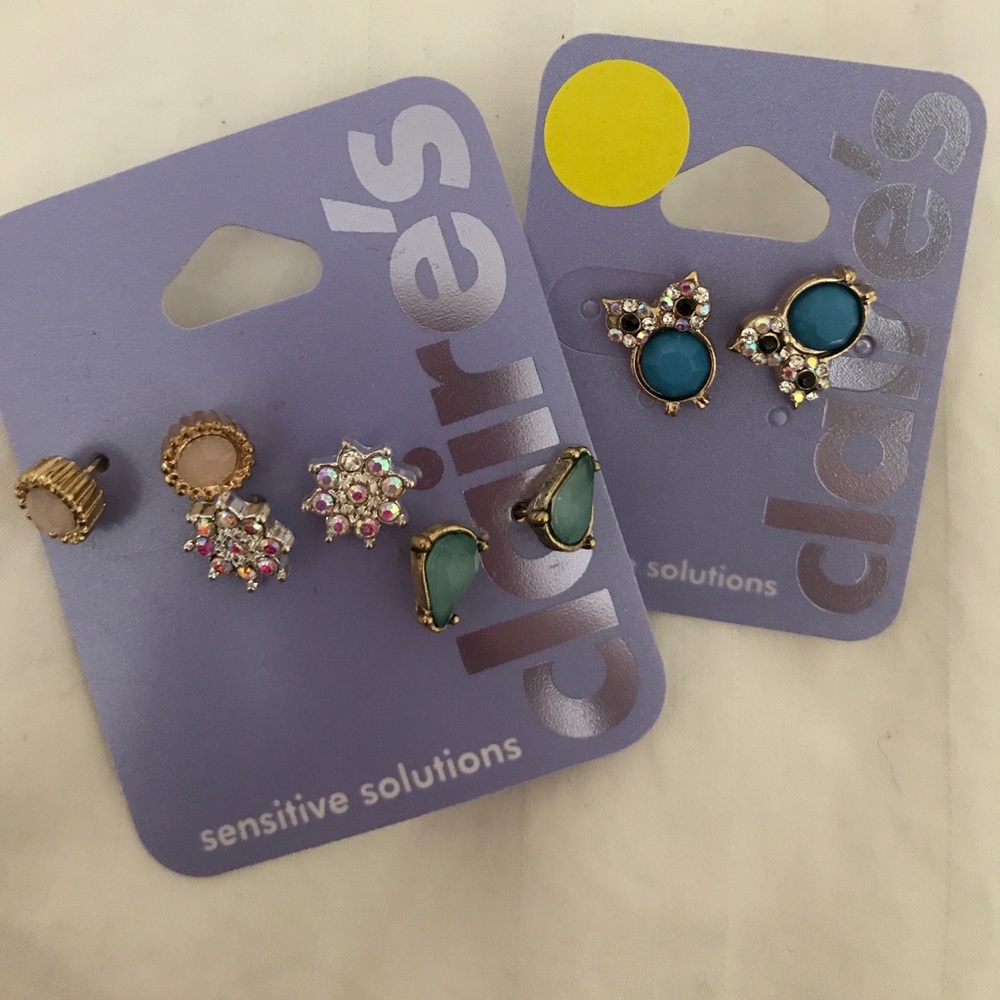 Brand new Claire's earrings