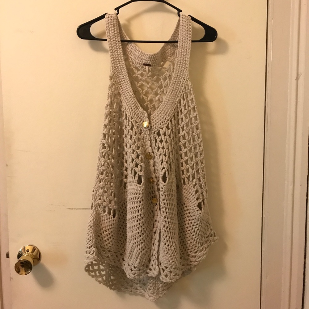 Free People knit vest