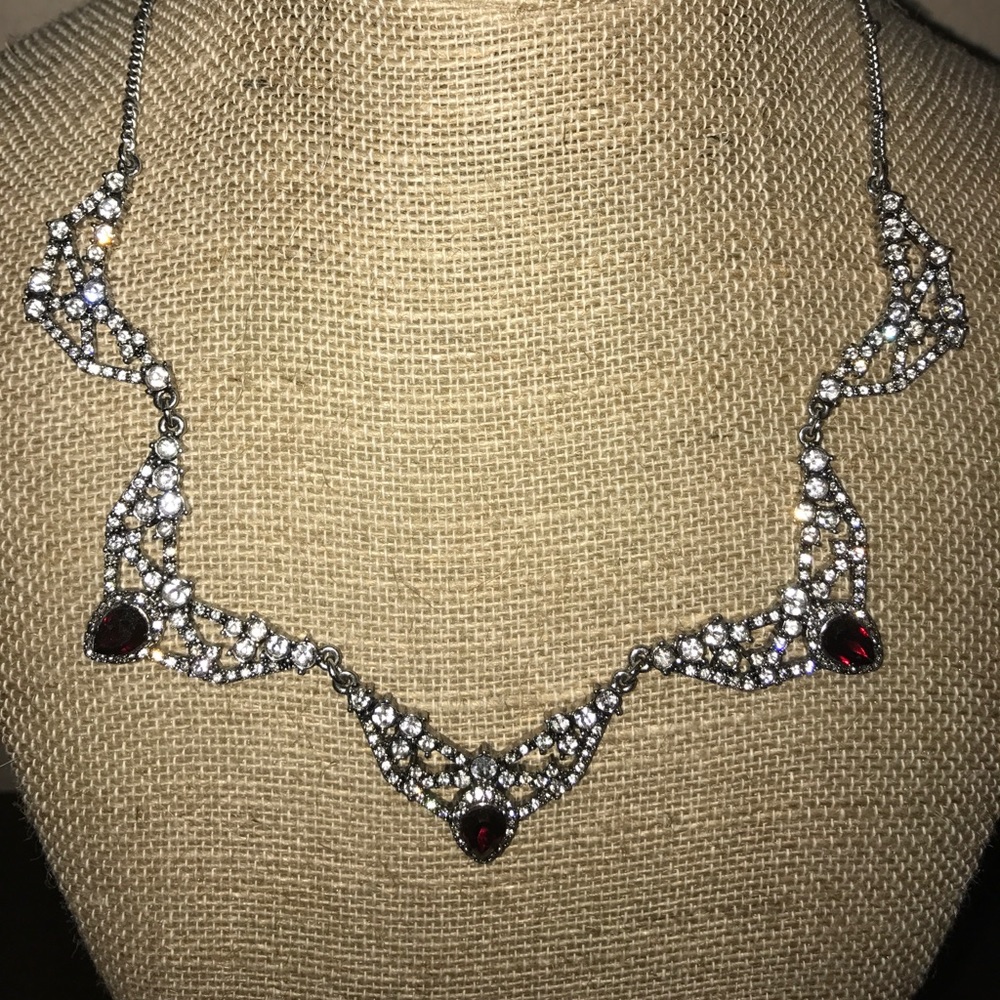 Ethereal chandelier collar necklace.