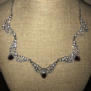 Ethereal chandelier collar necklace.