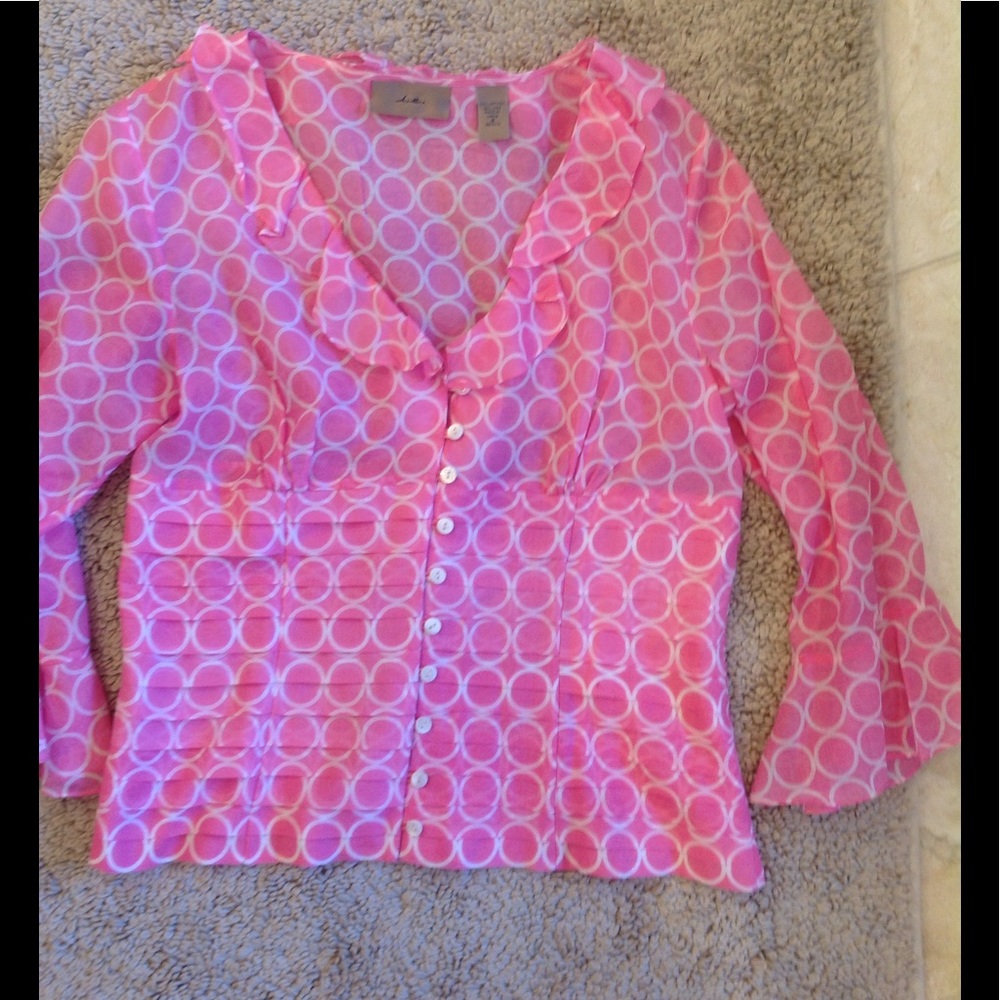 Ruffle Collar Blouse