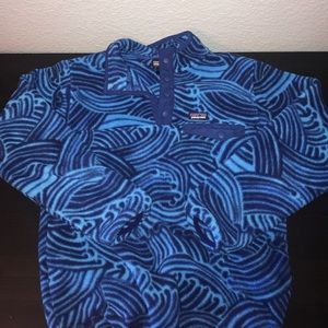 Patagonia 'Synchilla snap-T' fleece pullover