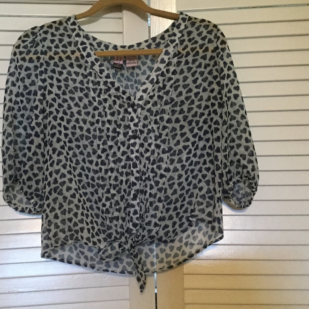 Like new button down top