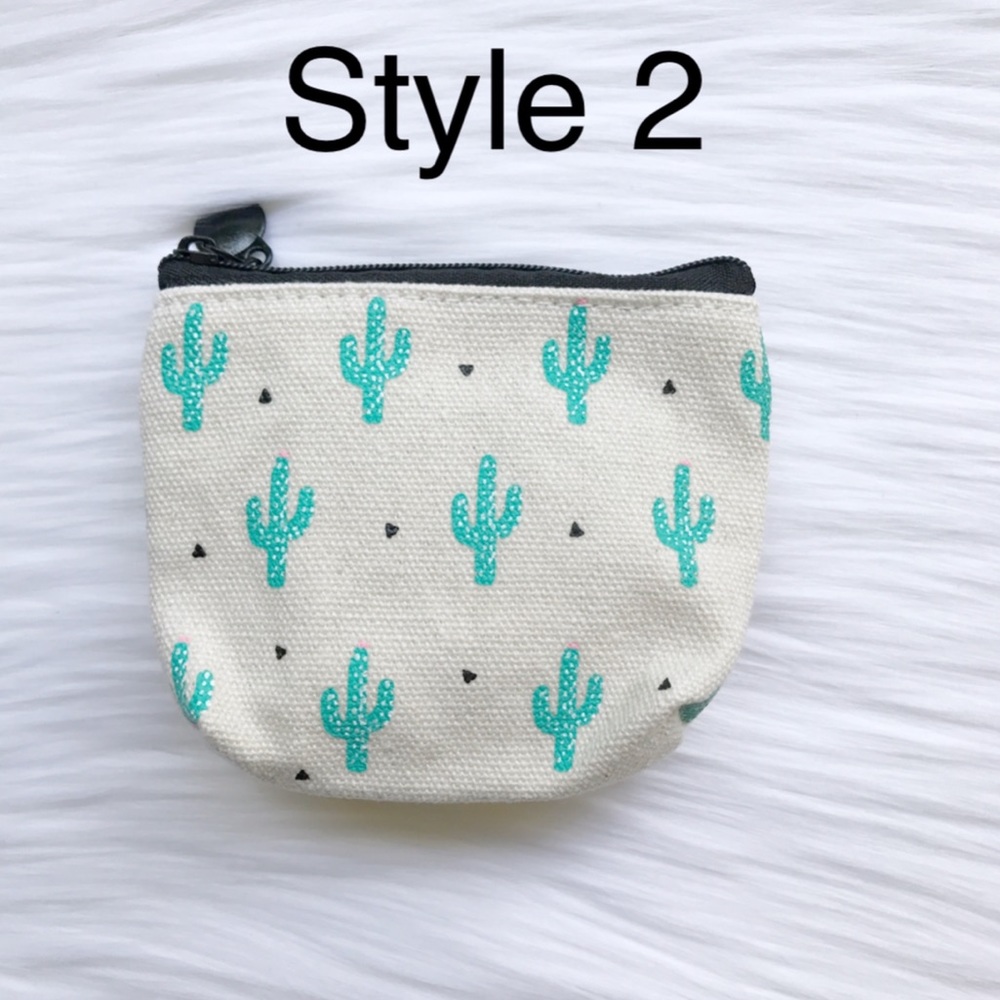 Cute Cactus Coin Purses - Picture 3 of 8