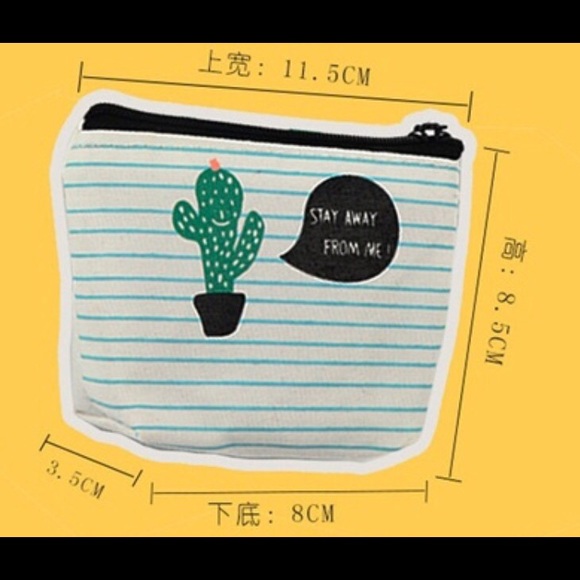 Cute Cactus Coin Purses - Picture 8 of 8