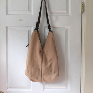 Holding horses beige shoulder bag OPEN TO OFFERS