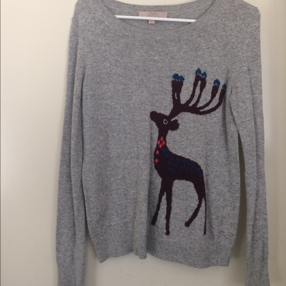 Loft Deer Sweater