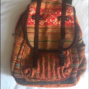 Bohemian backpack
