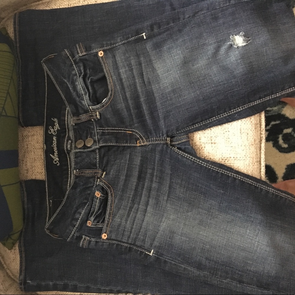 Dark American Eagel Artist jeans