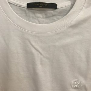 LV white tee