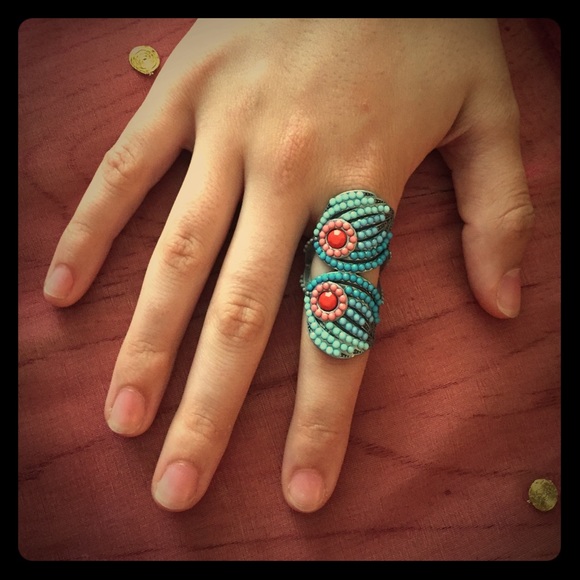 Beaded Ring - Picture 1 of 4