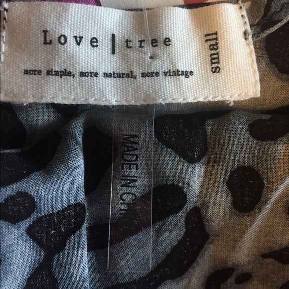 High low leopard accent dress - Picture 5 of 5