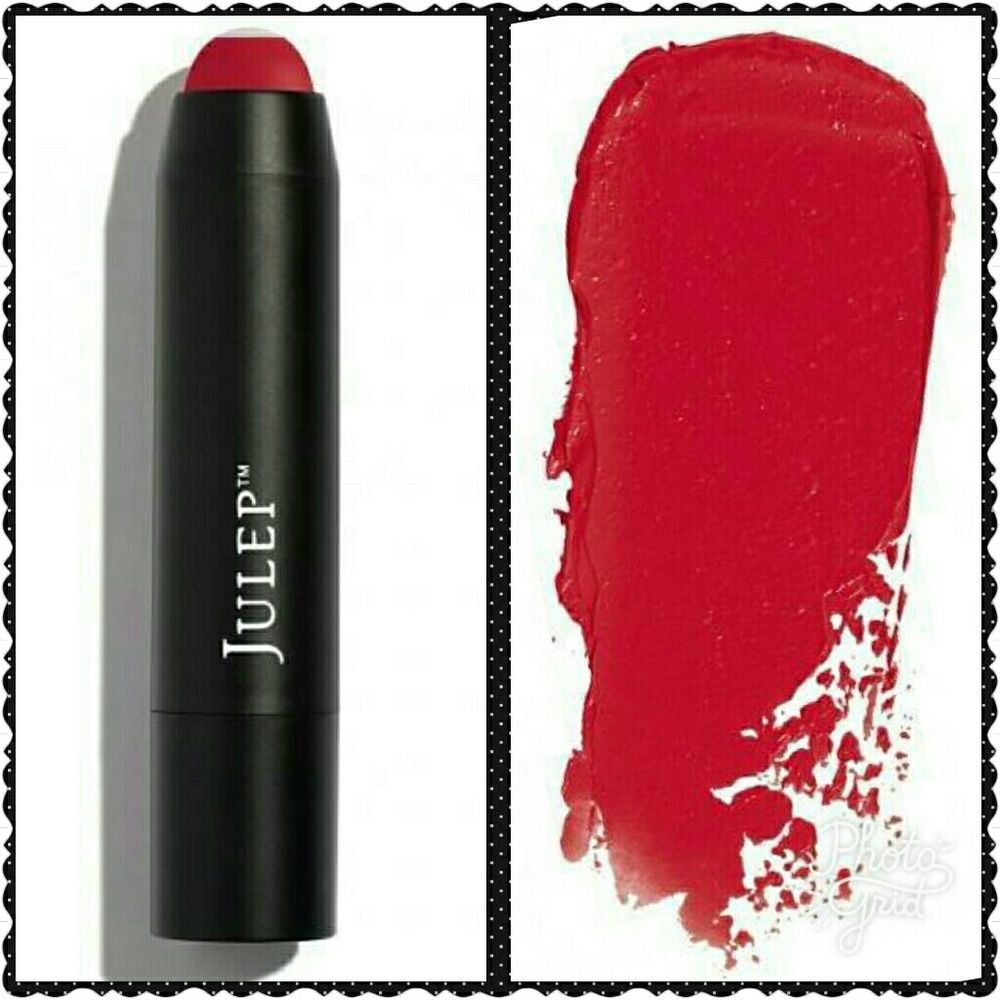 Plush Pout Full-Coverage Lip Crayon ~ Cardinal Red