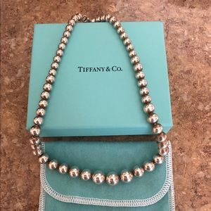 Tiffany & Co Graduated Bead Necklace
