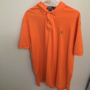Orange RL Polo
