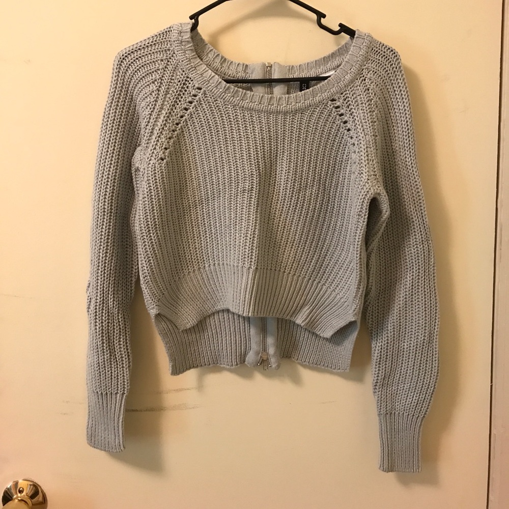 Cropped sweater