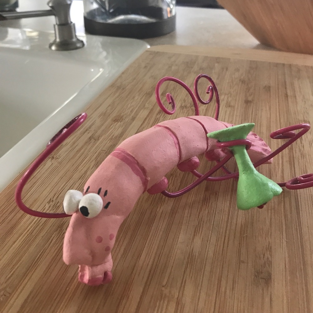 Shrimp cocktail!! Get it????...LOL