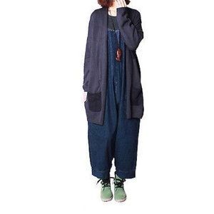 Oversized Harem Denim Jumpsuit