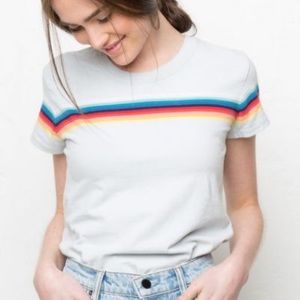 Brandy Melville Jamie Rainbow Top/Shirt.