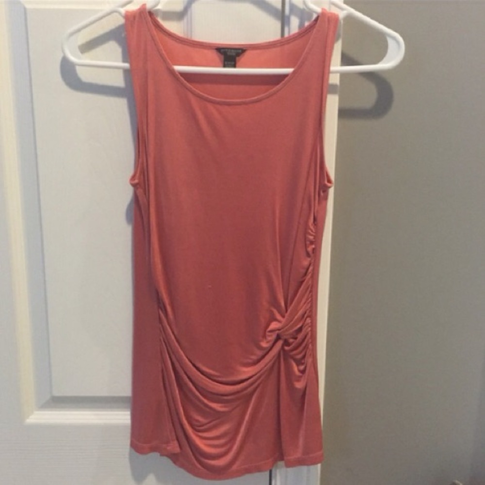 🎉SALE!🎉 2 Ann Taylor Tops - Pink XXSP & Tan XSP
