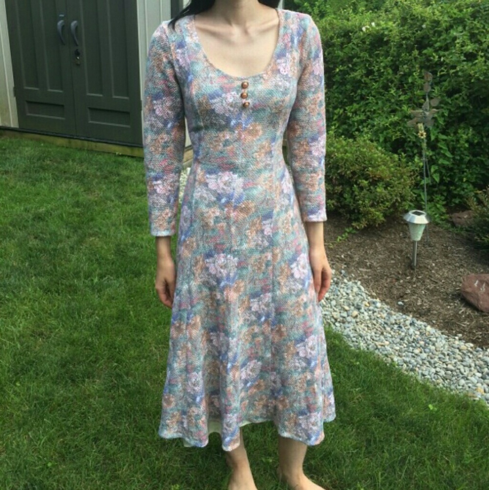 Vintage fairy princess maxi dress