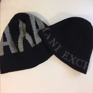 Armani Exchange Skull Caps (2)