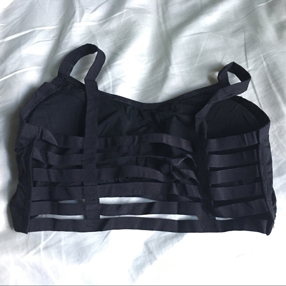 *New* Women's Cut Out Cage Crop Top Bralette