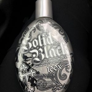 Solid Black Tanning Lotion
