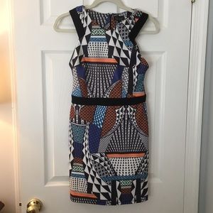 Topshop patterned dress