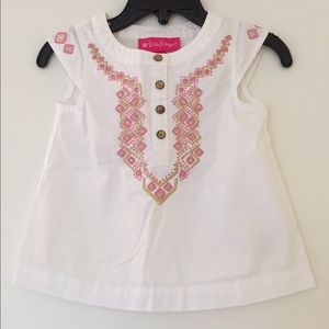 NWOT Lilly Pulitzer 12 mo top