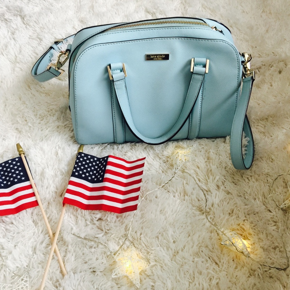 Sale: Baby blue Kate Spade purse ✨